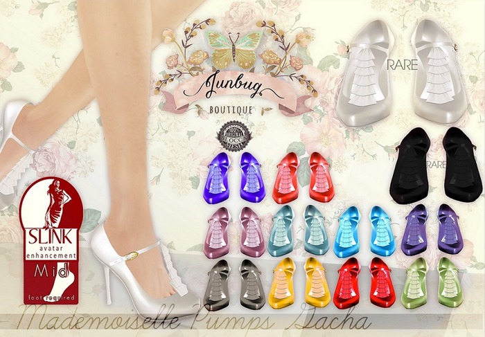 *{Junbug}* Mademoiselle Pumps in Lavender