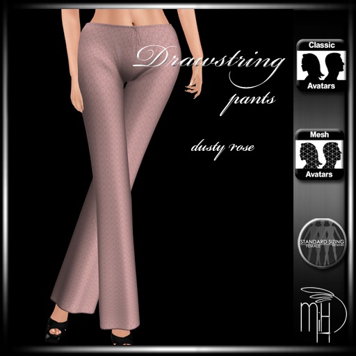 !MiH Drawstring pants - dustypink