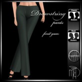 !MiH Drawstring pants - forestgreen