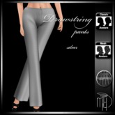 !MiH Drawstring pants - silver