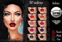 LIPSTICK GLOSS 1 - CATWA HEAD APPLIER  *UltraViolence*