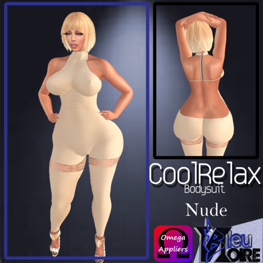 {BN)CoolRelax Bodysuit - Nude