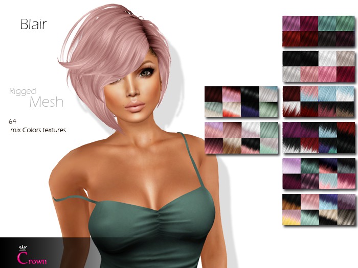 .::Crown::. Long Hair "Jasmin" DEMO V2.0