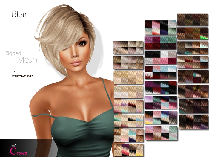 .::Crown::. Long Hair "Jasmin" DEMO V2.0