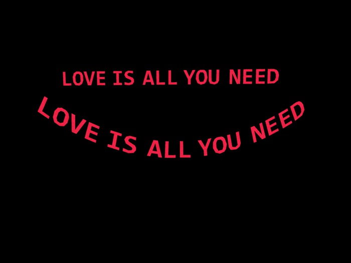 DD Love is All you need Set 1 Red