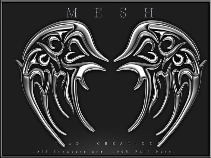 T-3D Creation [Button] MESH - Full Perm
