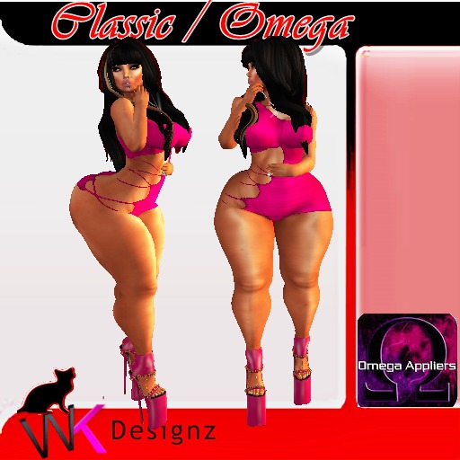 Wk Sexy Pink Dress Omega Applier