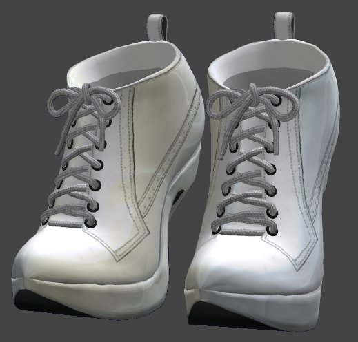 Juicy Victorian Ankle Boots - Marshmallow (white)