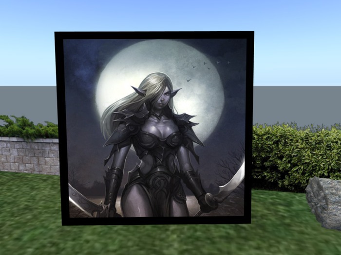 Grey Elf Portrait