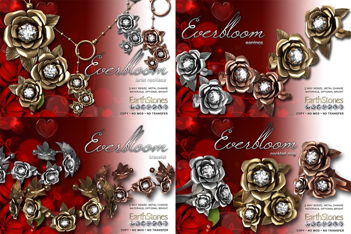 EarthStones Everbloom Bracelet - Wear to Open
