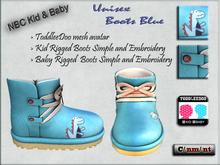 NBC Kid & Baby (MESH) ToddleeDoo: Unisex Boots Blue