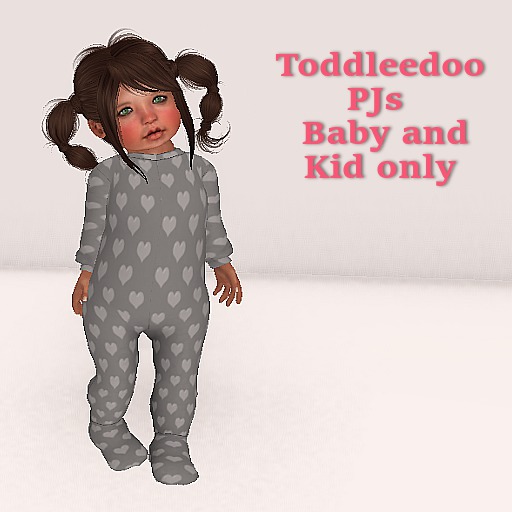 Toddleedoo Heart PJs