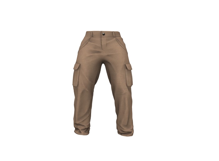 ::: STUDIO T ::: Grn Digi Camo Cargo Pant AESTHETIC (tintable)