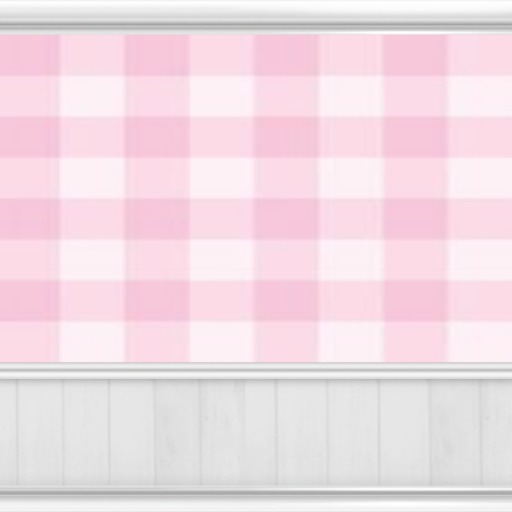 Pink Gingham Wallpaper