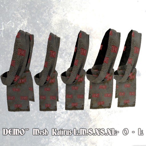 DEMO-Mesh Kajirus-L.M.S.XS.XL