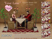 [CIRCA] - "Love Lane" - Dinette Room Set for Couples