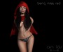 An lar poses being miss red vender
