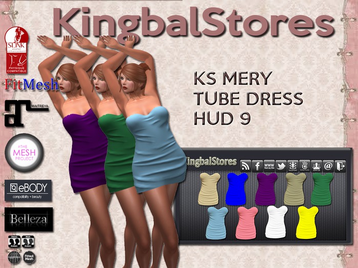 150 KS MERY TUBE DRESS HUD 9
