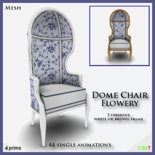 Dome Chair - Flowery Boxed
