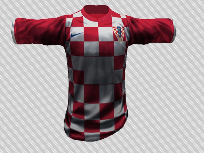 "Croatia  Kit" Euro 2016