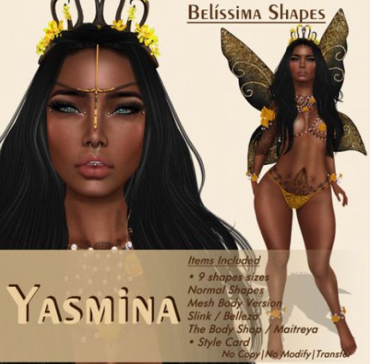 [BELISSIMA]-BODY-YASMINA-RARE