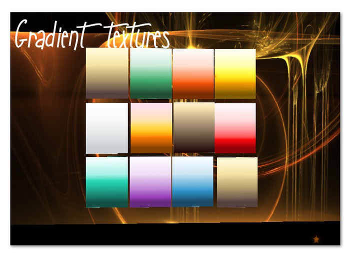 **How About That....Texture!**Gradient Textures {Full Perm Textures}  Normal and Specular maps included