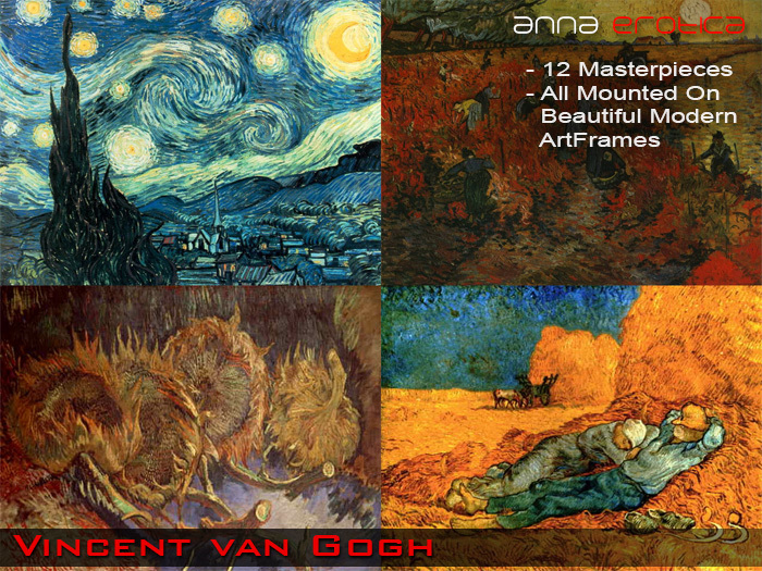 Anna Erotica - Vincent van Gogh - 12 Masterpieces!