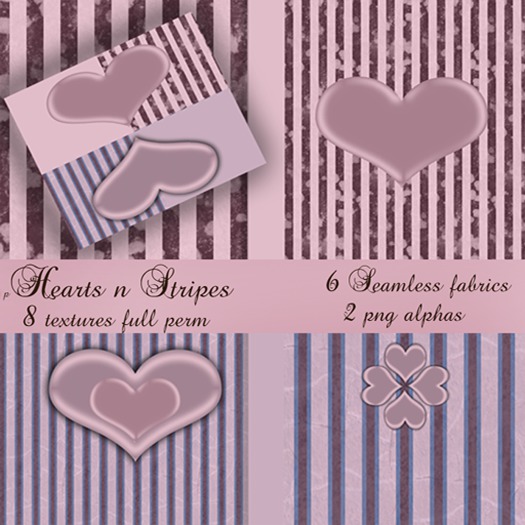 Heart n Stripes texture pack