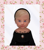 Pat A Kake Black Velvet Headband