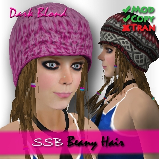 SSB Beanie Hair (Dark Blond)