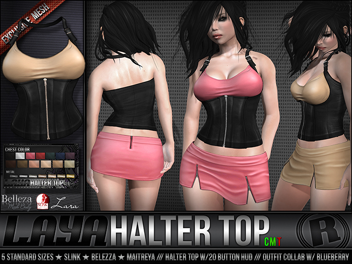 Razor/// Laya Halter Top - DEMO
