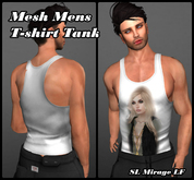 Beautiful girl from SL v. 0.6 Mesh Mens T-shirt Tank