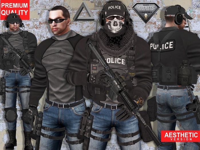 CA AESTHETIC DELTA OPERATION BLACK