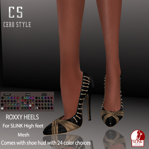 CERO STYLE Roxxy Heels (SLINK HIGH)