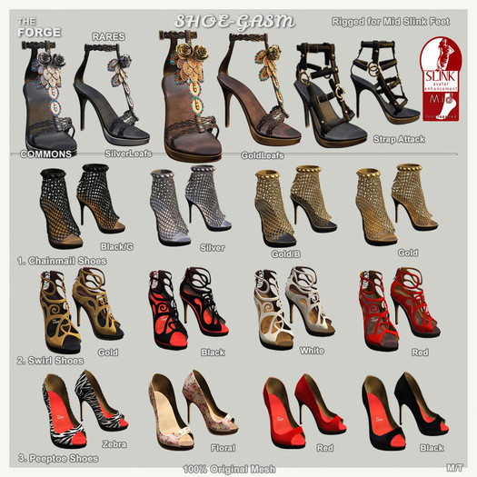 [The Forge] Chain Mail Shoes, Silver, Common