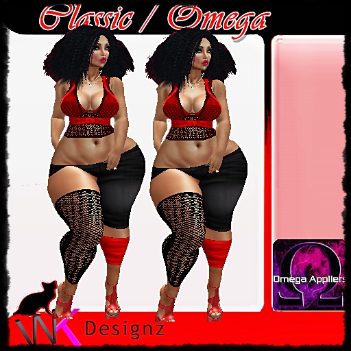 WK Black/Red Lace OMega Applier