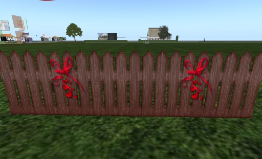 Valentines Day Garden Fence 1
