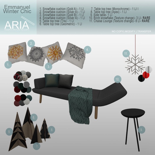 [ARIA] Emmanuel side table