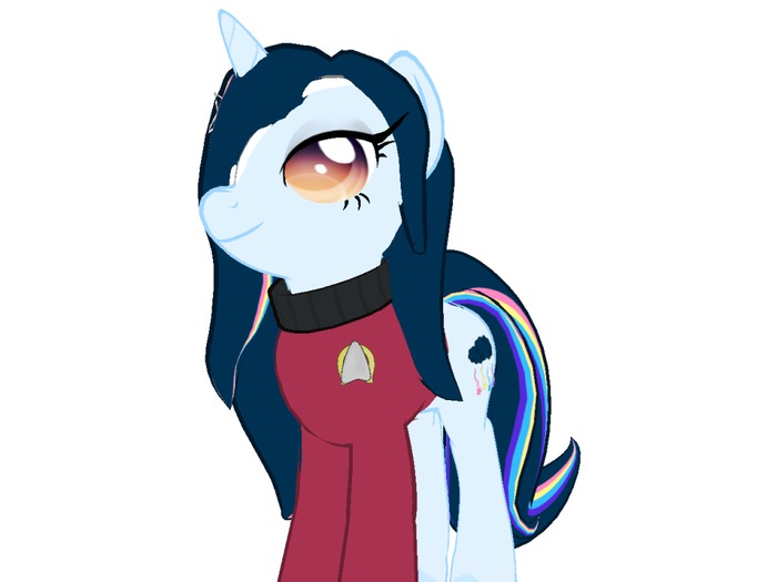 {Starfall Boutique} Starfleet Pony pin