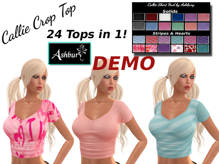 [ASHBURY] Callie Crop Top DEMOS