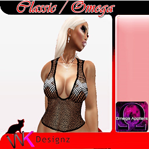 WK Black Lace Top OMega Applier