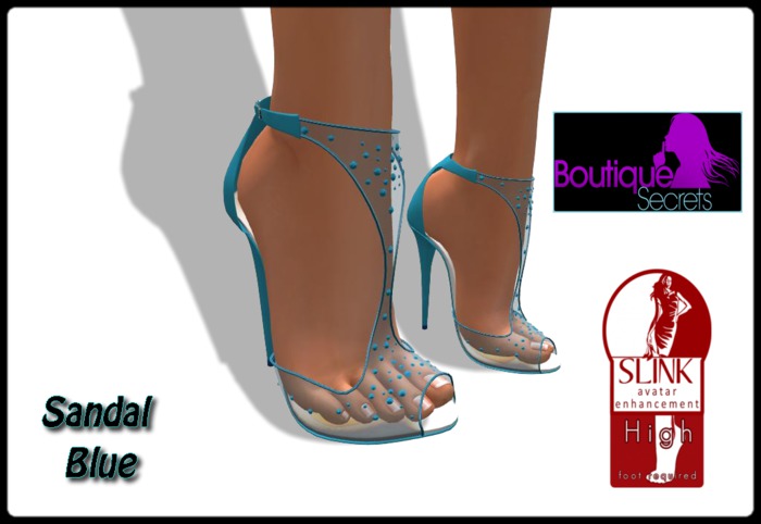 BOX Sandal Blue Slink