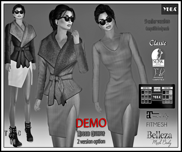 *Ydea* Rissa Outfit DEMO