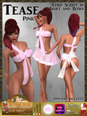 *Goddess* Tease Bow Pale Pink