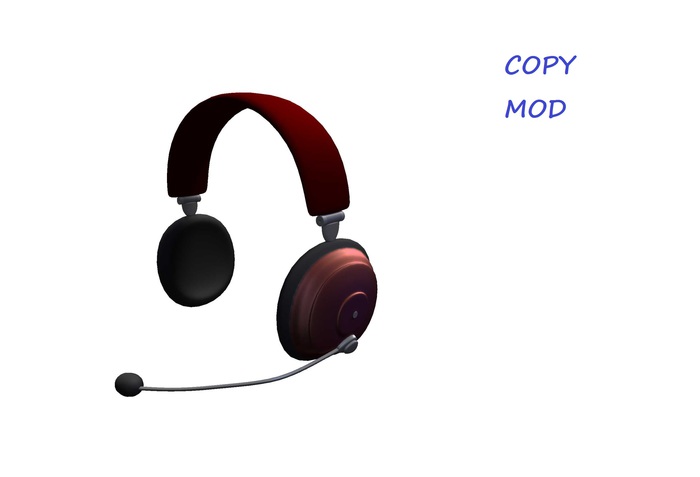 HEADPHONE RED