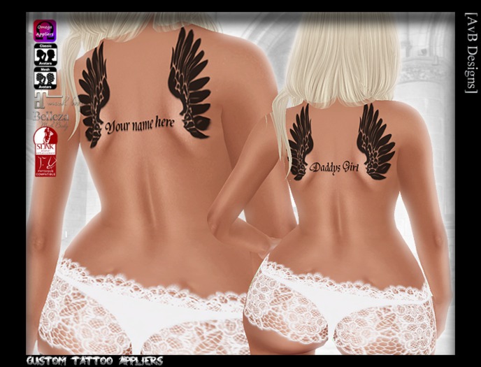 [AvB]=Custom Tattoo=Applier