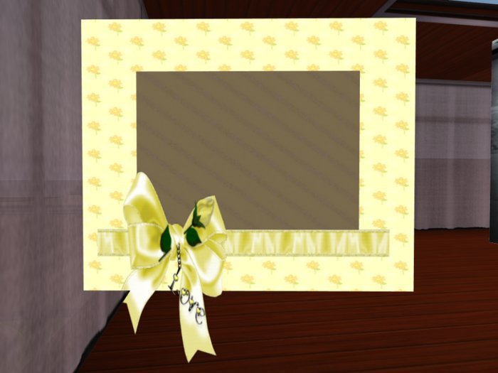 Love Bow Yellow Frame