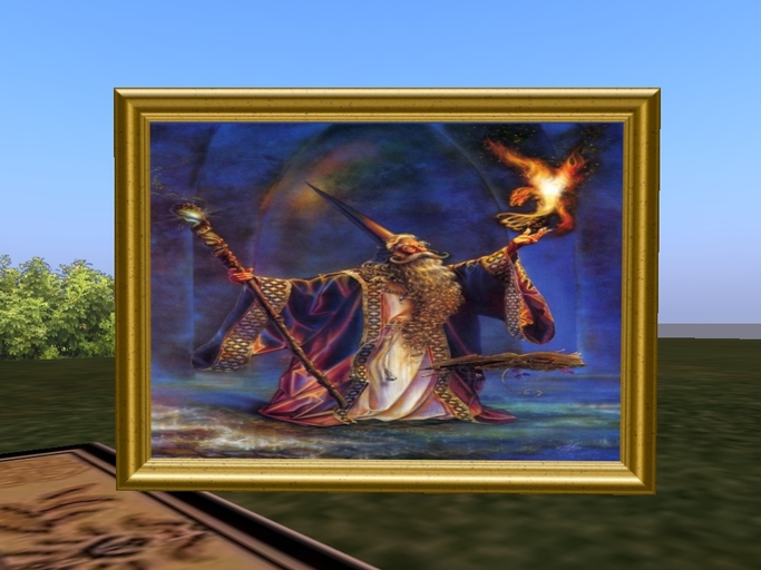 Merlin Painting - Fantasy Collection