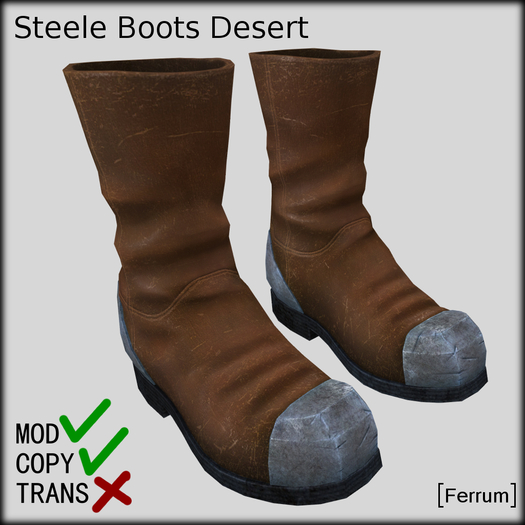 [Ferrum] Steele Boots Desert Box