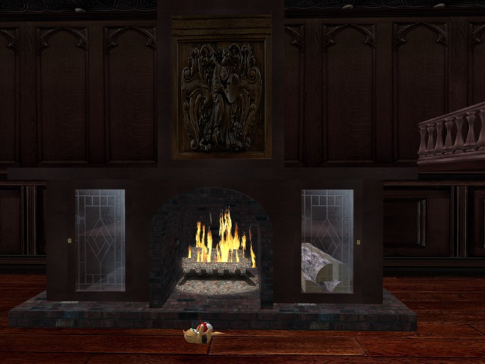 Brownstone Fireplace 1A 5 (S)